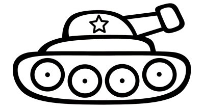 Раскраски танки для мальчиков