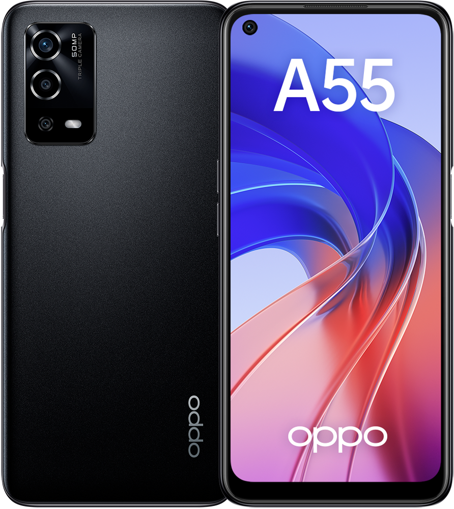 Oppo A55 4/64Gb Black черный купить от 15160 руб в интернет магазине  недорого - SKU9042948