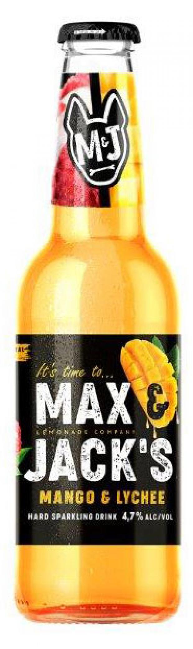 Max&Jack&apos;s Пивной напиток Max&Jacks <b>Манго</b>-Личи 4,7%, 400 мл Ma...