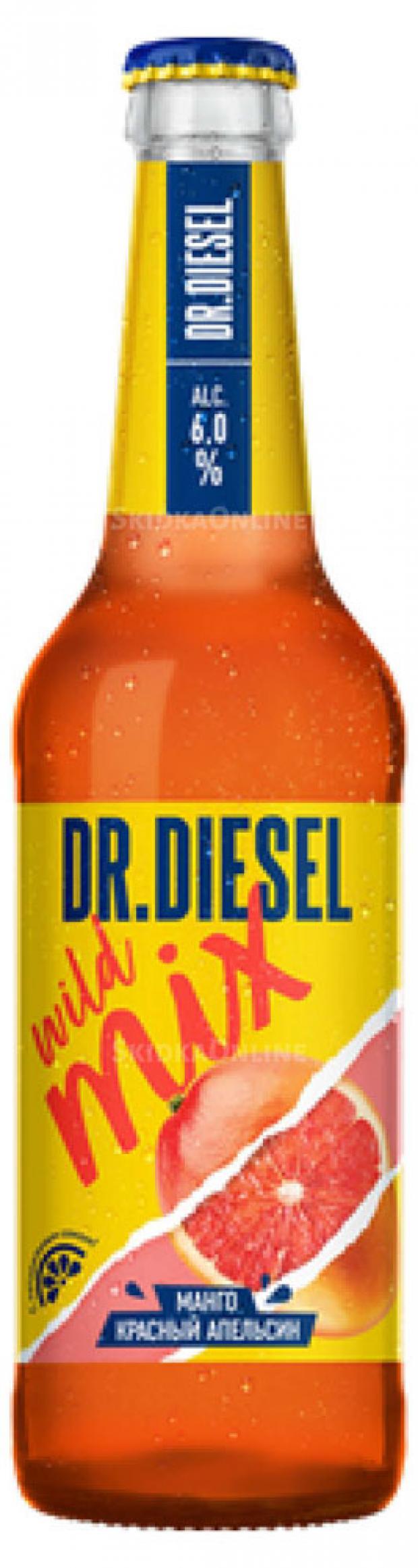 Dr. Diesel Пивной напиток Dr. Diesel Wild Mix светлый фильтрованный 6%, 450...