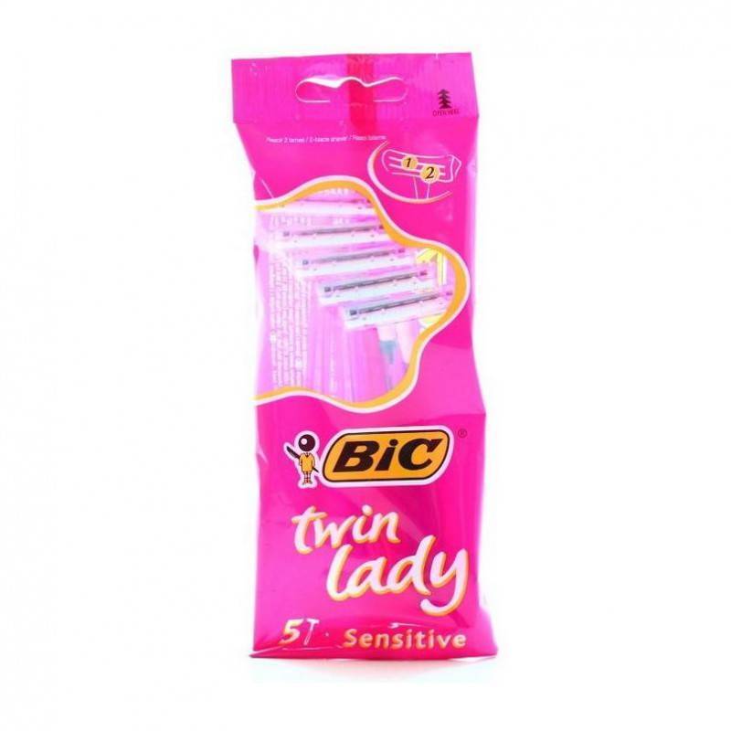 Станки для бритья bic twin lady