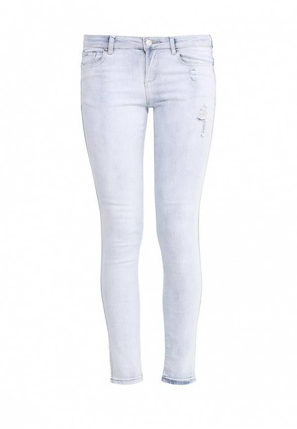 Бело голубые джинсы женские